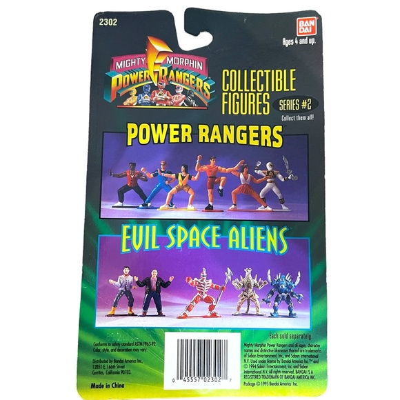 Mighty Morphin Power Rangers Evil‎ Space Aliens Series 2 - Picture 5 of 9